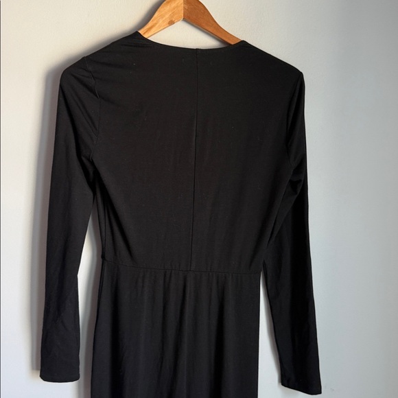 NEW Reformation Plaza Dress Black Large - Picture 7 of 10